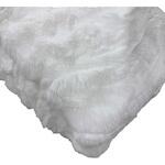 ふわとろブランケット ホワイト 160×200cm 万方商事