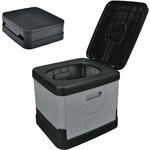 非常用 折りたたみ式簡易トイレ グレー 万方商事