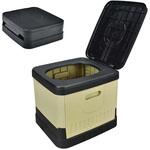 非常用 折りたたみ式簡易トイレ ベージュ 万方商事