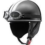 Y*U様 機動隊ヘルメット　ビンテージ バイクヘルメット 半帽 Y-555 クラシック ゴーグル付 ワイズギア