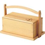 檜・手提付松風弁当 用美(ヤマコー)