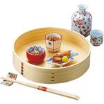 檜・8寸曲輪盛器 用美(ヤマコー)