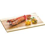 32241 杉・呉竹八寸皿(隅折) 用美(ヤマコー)