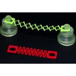 緑伸縮ゴムコード[10本入] フィスコインターナショナル