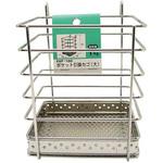 EMP180 メッシュパネル専用 ポケット引掛カゴ大 WAKI