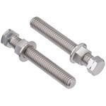 チタンチェーンアジャスターボルト/ナットセット ZETA