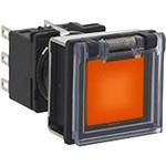 フラッシュシルエットLBシリーズ 照光押ボタンスイッチ 正角形 IDEC(和泉電気)