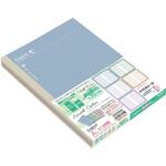 FSC-MX ロジカルノート B5 アースカラー A罫 5P ナカバヤシ