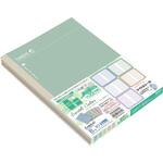NB515B-5P FSC-MX ロジカルノート B5 アースカラー B罫 5P ナカバヤシ