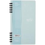 FSC-MX/WU/A5スリム/ペーパーリング/ブルー ナカバヤシ