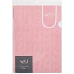 WU/A4/紙製ファイル/ピンク ナカバヤシ