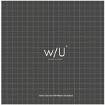 WU-FSTN-S-D WU/ノート付箋 スクエア/スモーキーブラック ナカバヤシ