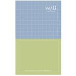 WU/ノート付箋 ミックス/ブルーグリーン ナカバヤシ