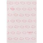 HPP-A51A-P ヒポポシリーズ/A5ノート/ピンク ナカバヤシ