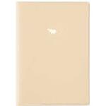 HPP-A61SC-IV ヒポポシリーズ/A6カバーノート(ノート付き)/ベージュ ナカバヤシ