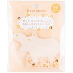 ヒポポシリーズ/スタンドメモ 40枚/オレンジ ナカバヤシ