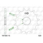 フロントスプロケット 520-15 AFAM(アファム)