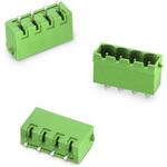 691305530004 基板用端子台 WR-TBLシリーズ 5.08mmピッチ 1列 4極 緑 1袋 5個入 WURTH ELEKTRONIK