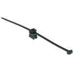 150-76079 T50ROSEC4B-PA66HS/PA66HIRHS-BK 結束バンドベース T 長さ 200mm 幅 4.6 mm ナイロン 66 黒 1袋 25個入 ヘラマンタイトン(タイトン)