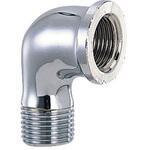 ストリート水栓エルボ (クローム) カクダイ