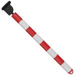 接触防止ポール 折りたたみ式 ユニット