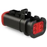 AT06-4S-OMBLK 自動車用コネクタ 4極 メス 自動車用コネクタ 1袋 5個入 AMPHENOL