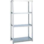 SM2型 ステンレス棚 200kgタイプ 高さ1200mm 単体型 TRUSCO