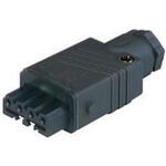 932533200 STAK 4 N V0 black 電源コネクタ 産業用コネクタ STシリーズ ケーブルマウント ソケット 黒 Lumberg Automation