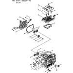 993957 MP561EM-H エンジン(ミツビシG510P-70)シリンダ部品