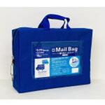 ノータム鍵付きメールバッグマチ付きA4 紺 サクラクレパス