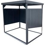 多目的万能物置 ブラック/黒(間口1600×奥行1800mmタイプ) ダイマツ