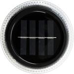 ソーラー充電式フットライト【丸形】2P トレードワン