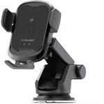 自動開閉式 ワイヤレス充電ホルダー 吸盤取り付けタイプ カシムラ