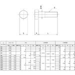六角ボルト 全ねじ(鉄/ユニクロ) 池田金属工業