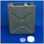 ポリ角容器/グレー 5L 撥水道場