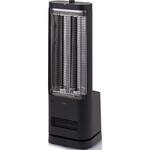 足元ファンヒーター付き 遠赤外線暖房機 にこポカ siroca