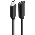 JT-31CCEX05-BK USB3.1 Type-C延長ケーブル 0.5m JTT