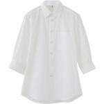 男女兼用レギュラーカラー七分袖シャツ /LLサイズ セブンユニフォーム