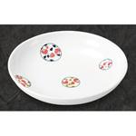 EAS-52MS 丸皿(丸紋草花) スリーライン