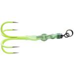 AH-01G/GLOW QUAD 太刀魚ジギングアシスト バーブレス ガチャクラフト