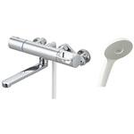 サーモスタット式シャワーバス水栓 エコアクアシャワー(樹脂ホワイト) INAX(LIXIL)