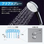 サーモスタット式シャワーバス水栓 エコアクアスイッチシャワー(めっき) INAX(LIXIL)