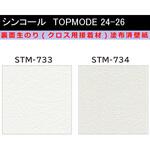 【オーダー】裏面生糊付き量産壁紙クロス TOPMODE2024-2026 STM733～STM734 石目調 シンコール