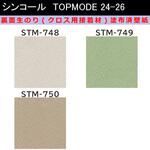 【オーダー】裏面生糊付き量産壁紙クロス TOPMODE2024-2026 STM748～STM750 石目調 シンコール