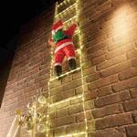 8185-3374 冬装飾 クリスマス イルミネーション LEDクライムサンタハンガーライト ストア・エキスプレス