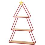 8185-5598 冬装飾 クリスマス デコレーション アイアンツリーシェルフ ストア・エキスプレス