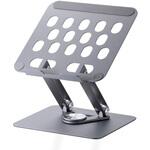 ノートパソコンスタンド 360度回転 折りたたみ式 ～17.3インチ対応 高さ角度無段階調整 放熱 安定設計 エレコム