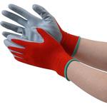 - 背抜き手袋 薄手 ニトリルゴムコーティング モノタロウ 66304429