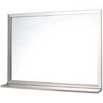 D19-0057 SS FRAME MIRROR WITH BRACKET(ステンレススチールフレームミラーウィズブラケット) ダルトン