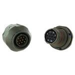 2M80101102M66SA MIL規格丸型コネクタ 2M801 シリーズ メス 6極 AMPHENOL